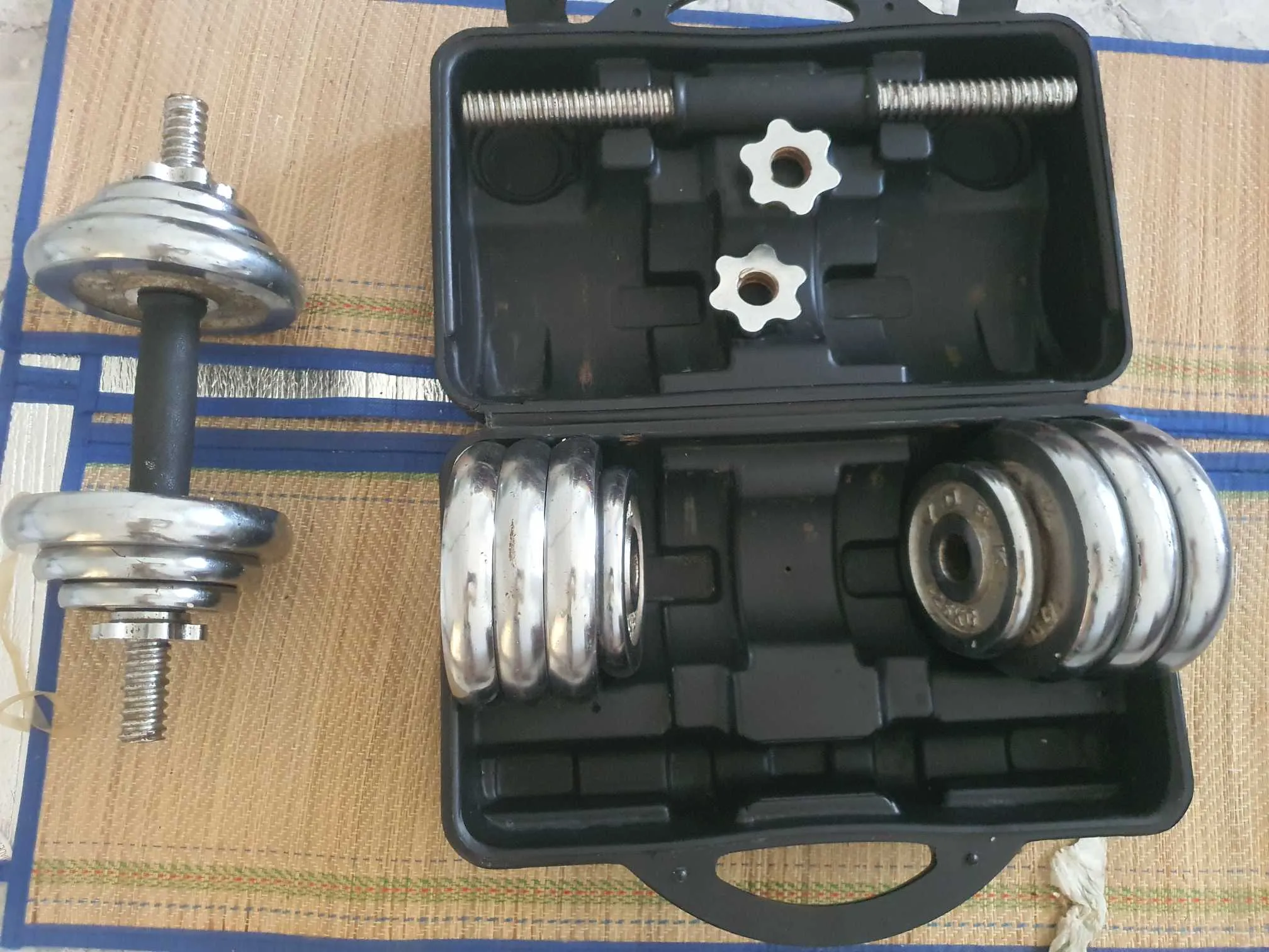 Valise haltères 30kg