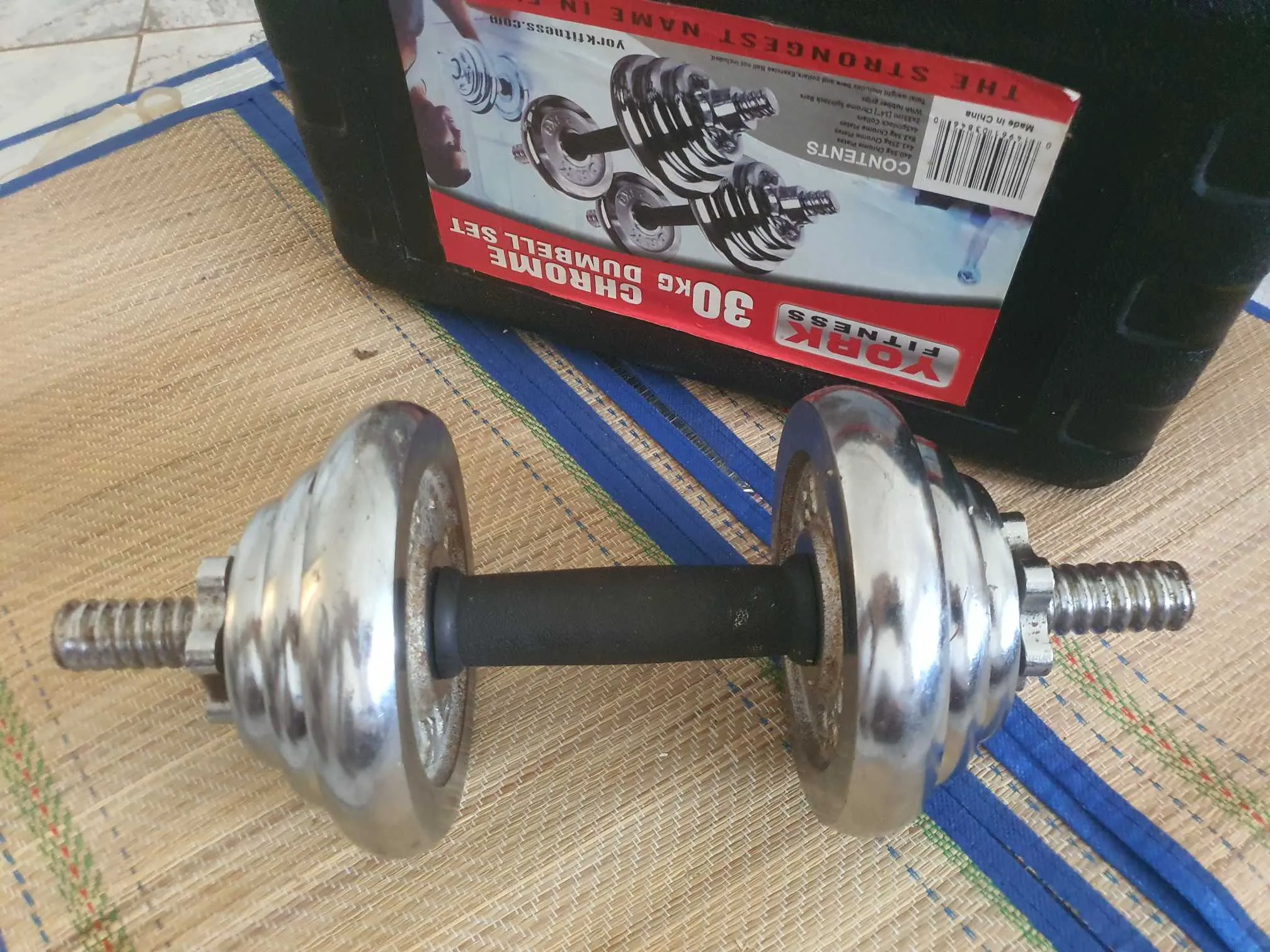 Valise haltères 30kg