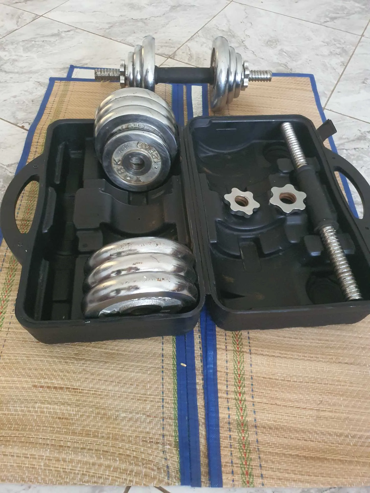 Valise haltères 30kg