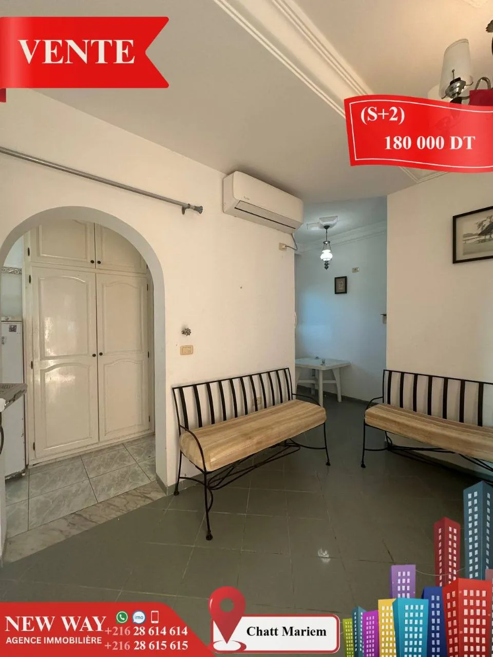 (S+2) Prés de la Mer à Chatt Mariem