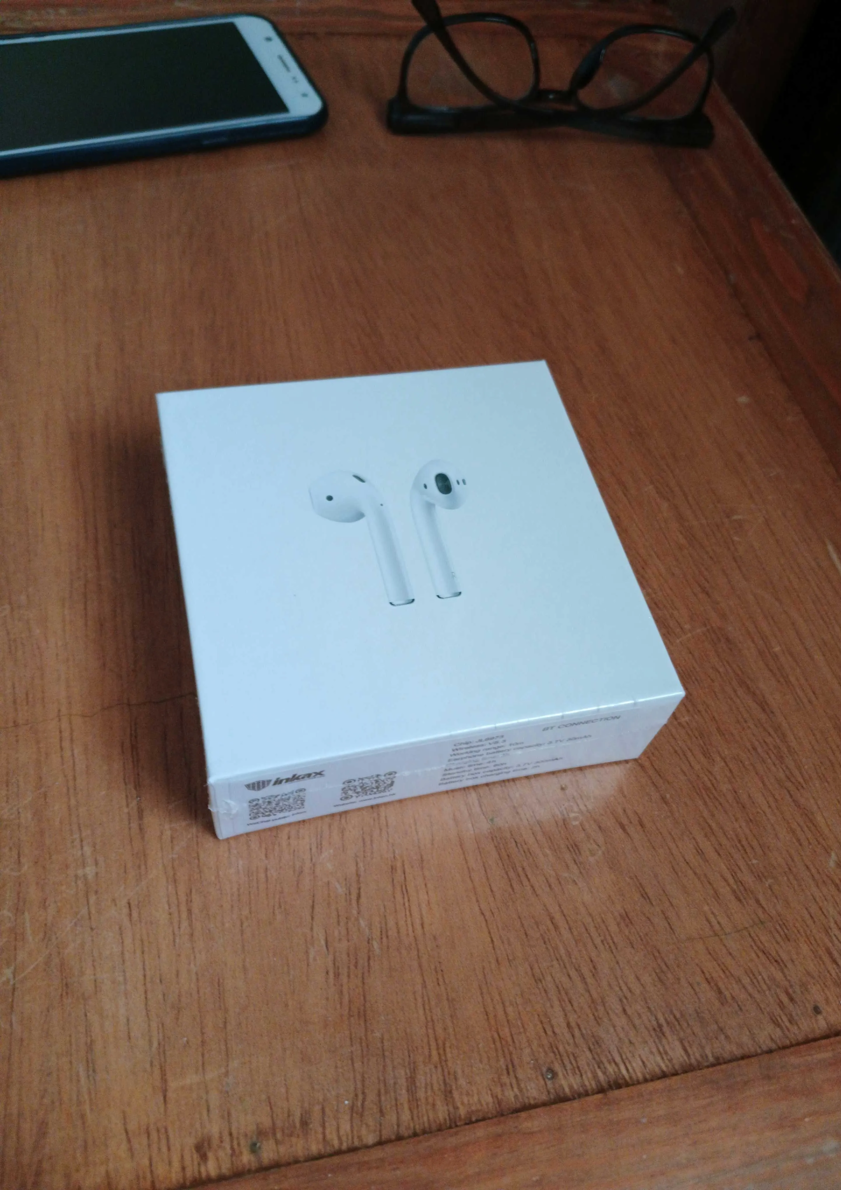 AirPods inkax emballés  