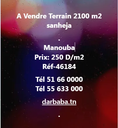 terrain a vendre