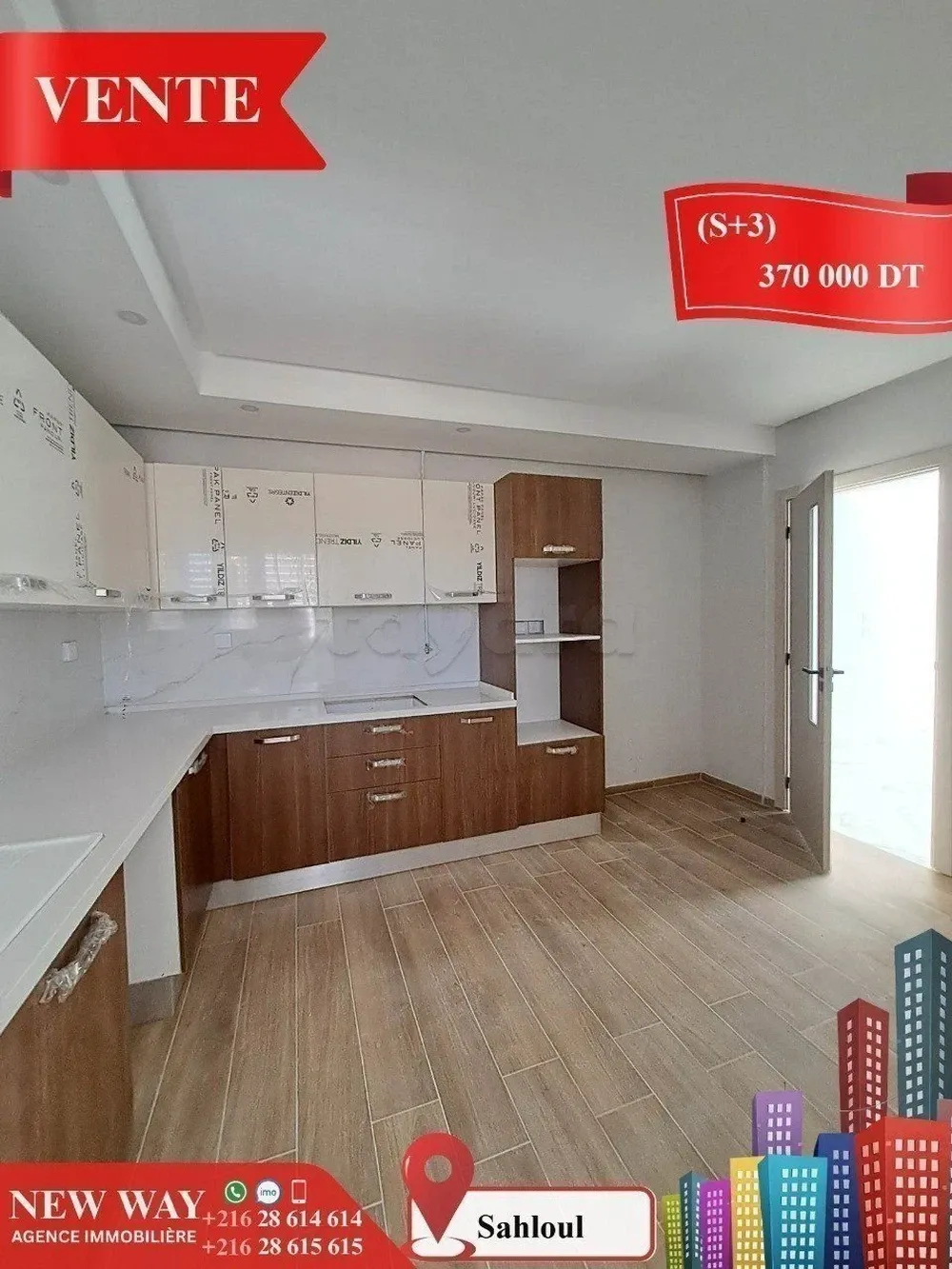 Appartement (S+3) à Sahloul 4