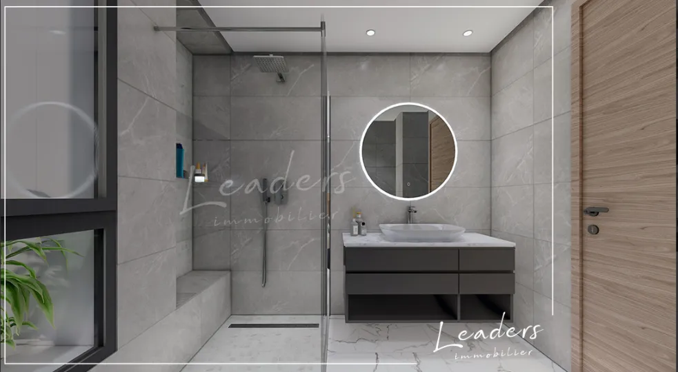 🏢 À VENDRE – Appartement S+1 📍 Emplacement : Jardins de Carthage 📐 Superficie totale : 87 m²