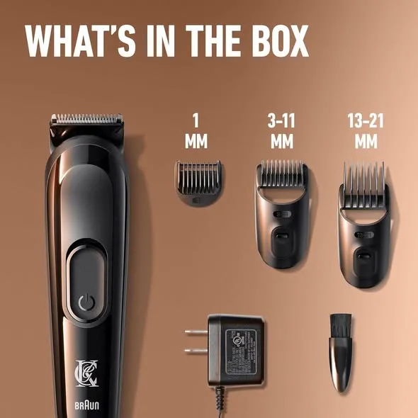 Tondeuse a barbe BRAUN beard trimmer Pro neuf importe DE