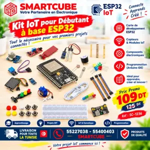 Kit IoT pour débutant à base ESP32 – SC-1236