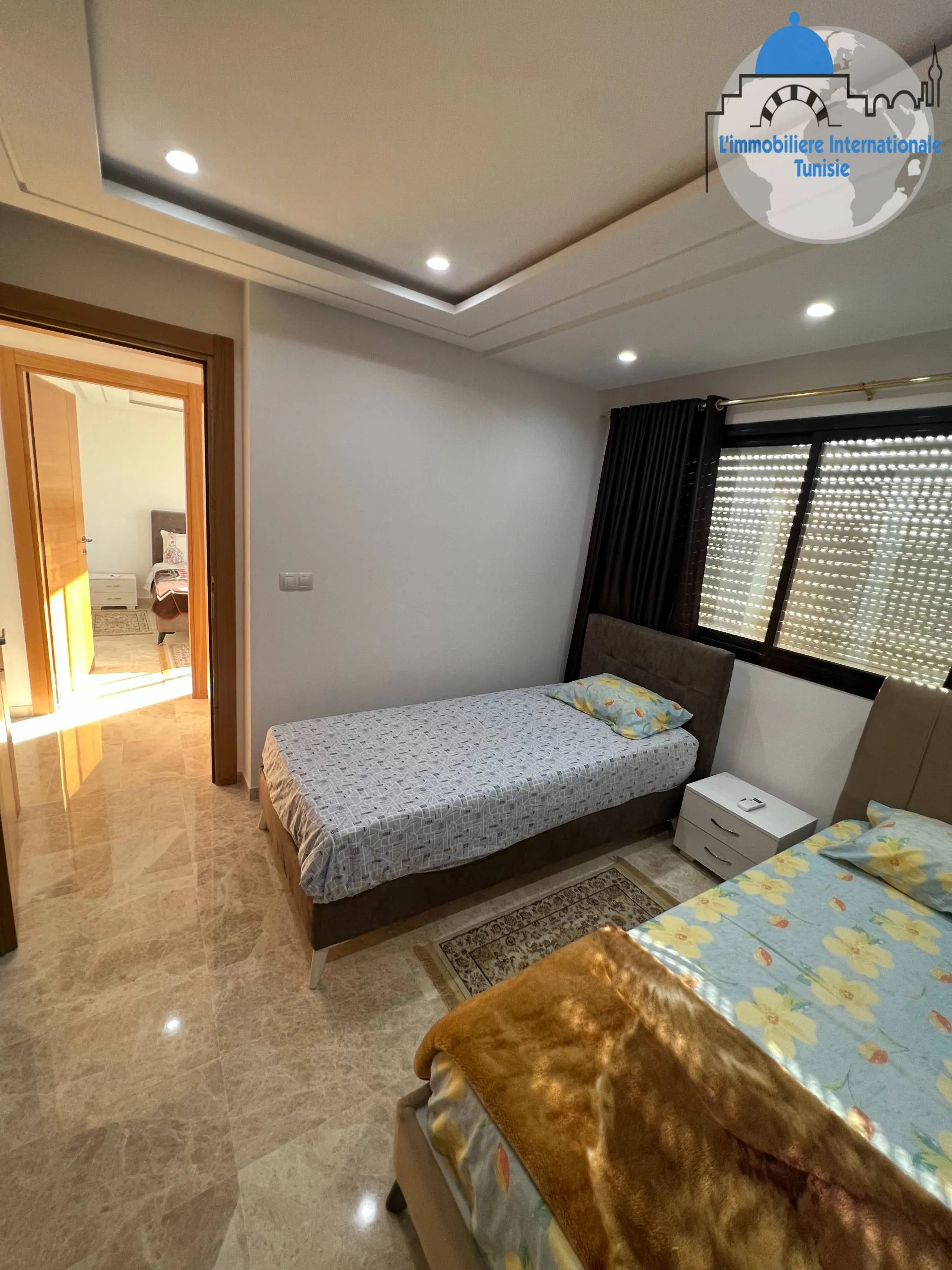 Location annuelle un sublime penthouse de 200m² à khzema EST Sousse
