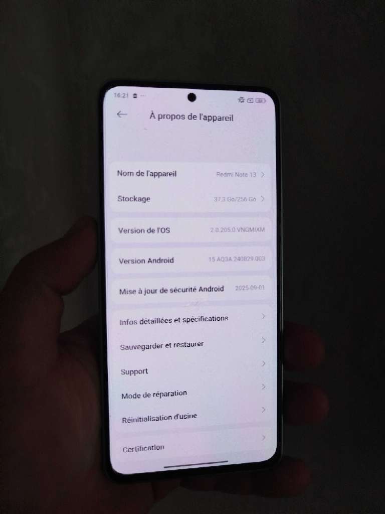 Redmi note 13 256/8+8