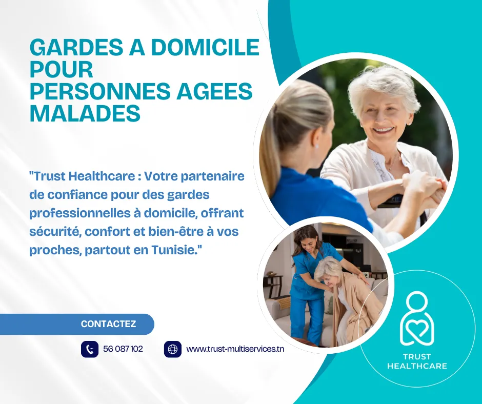 garde malades par mois a oued ellil