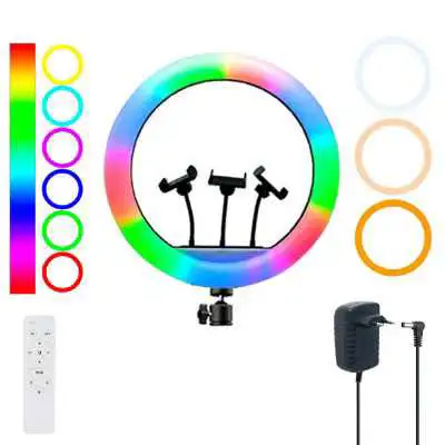 RGB LED Soft Ring light