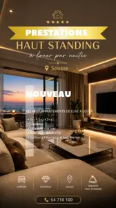 Appartement à louer à Sousse 