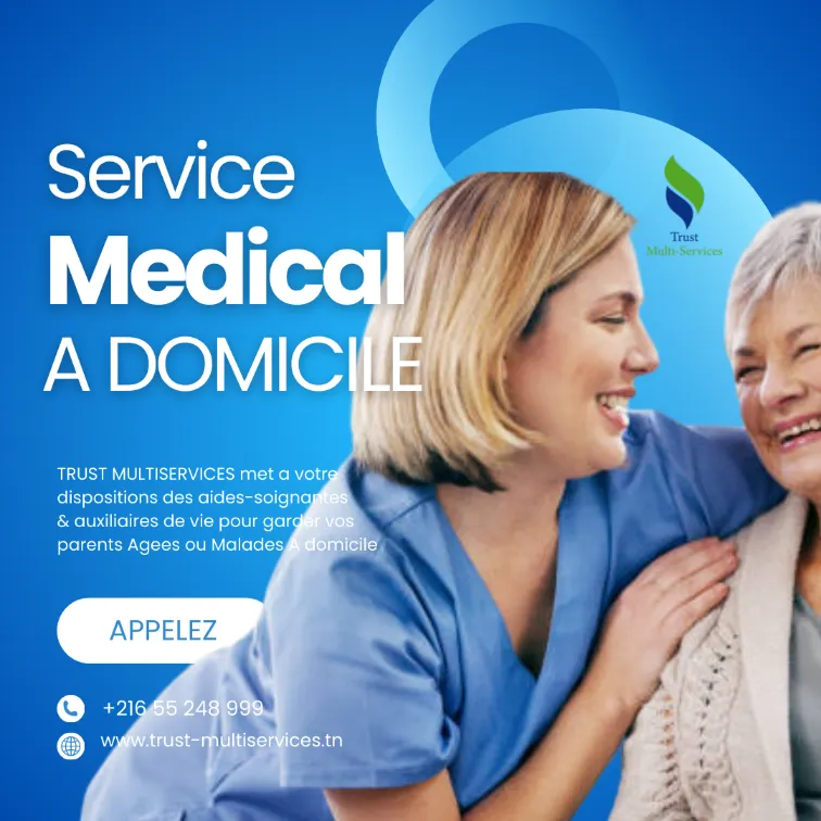 AIDE-SOIGNANTE À DOMICILE A ELMENZAH