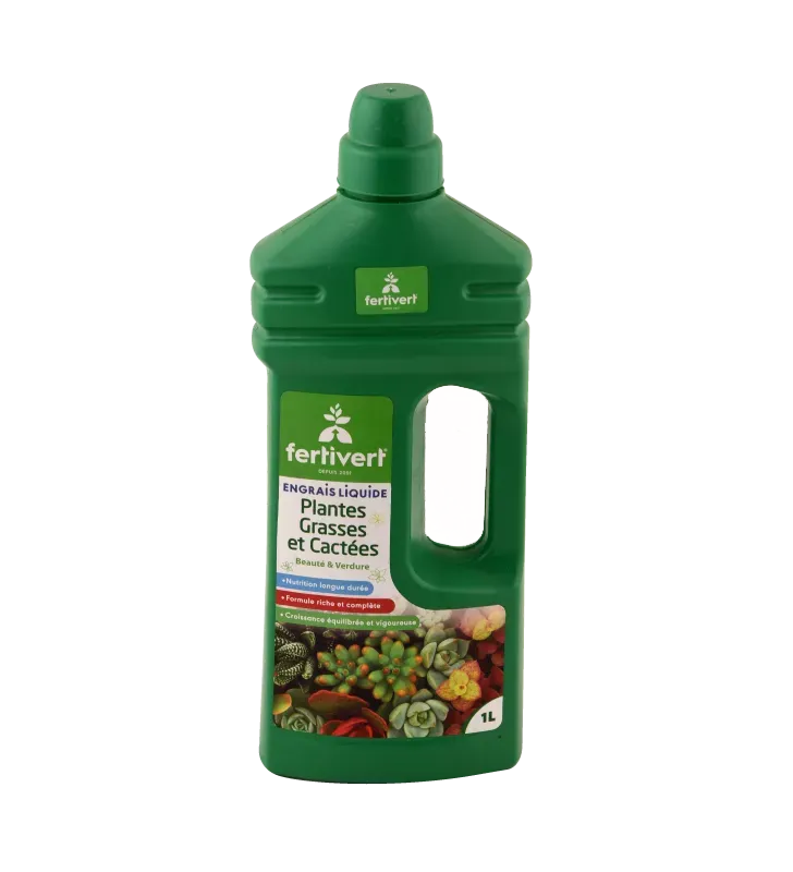 Engrais liquide plantes grasses et cactées