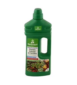 Engrais liquide plantes grasses et cactées