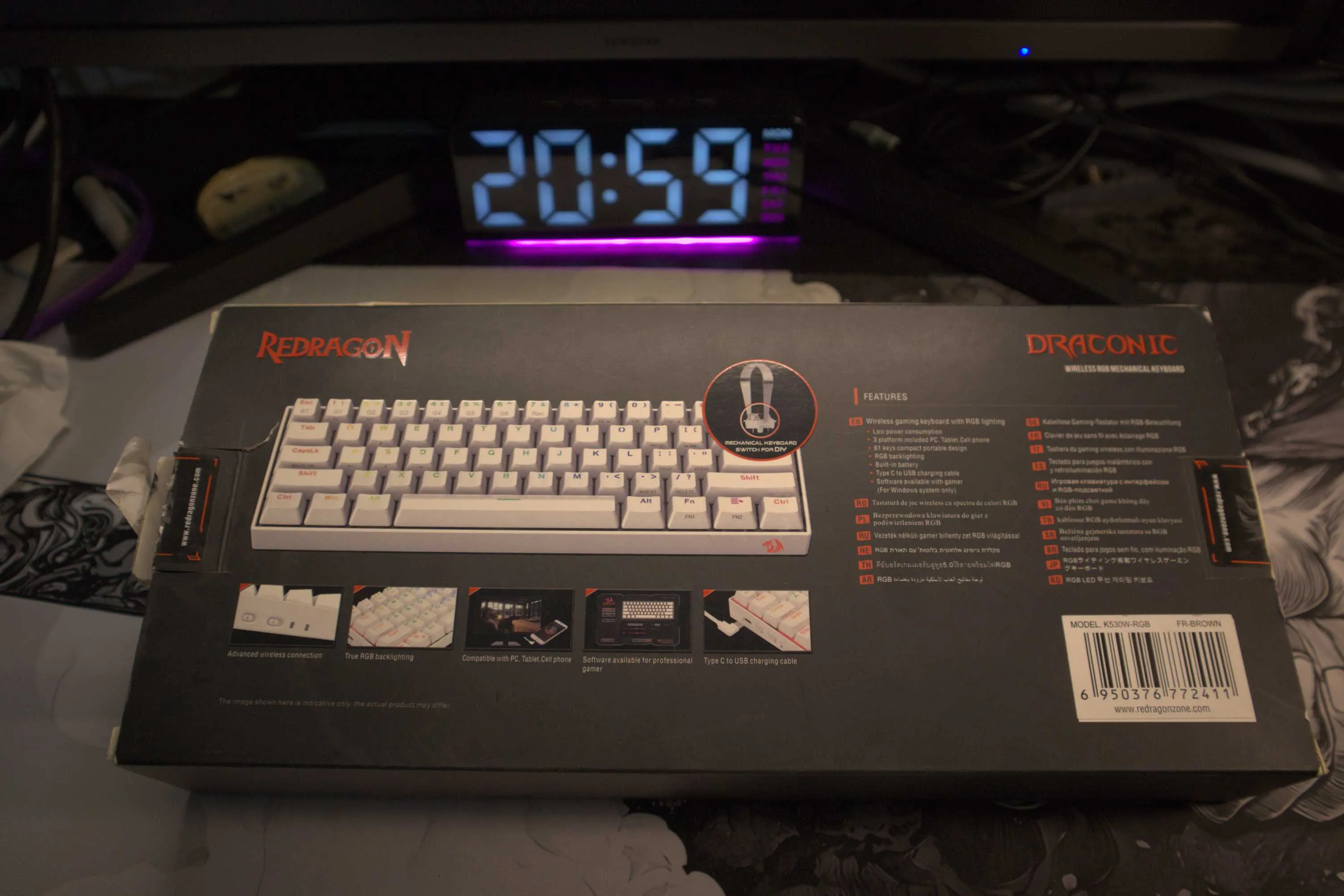 Draconic K530 Mechanical Keyboard (never been used for gaming)