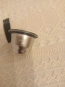 Capsule rechargable compatible avec Nespresso 
