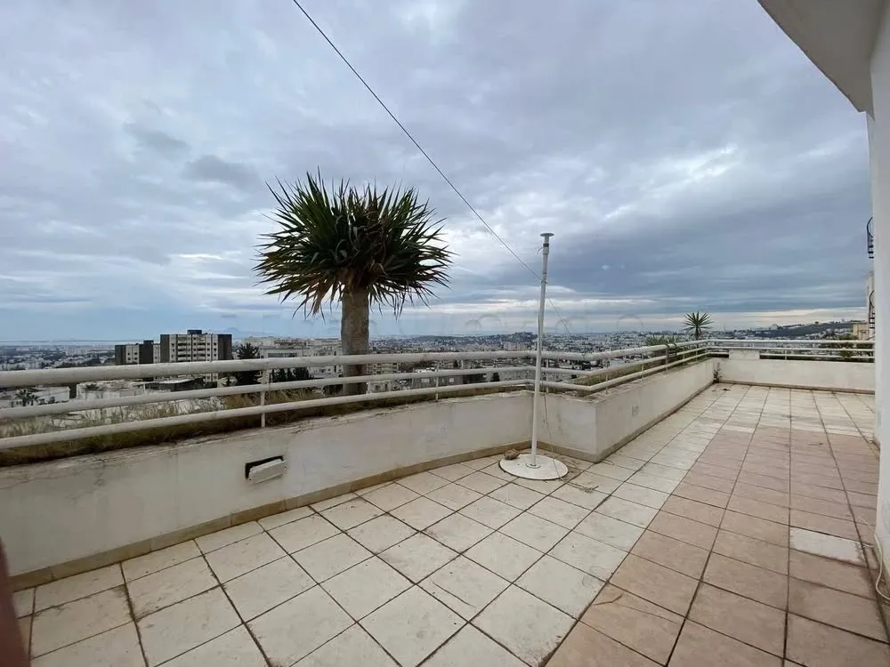 À Louer | S+1 Meublé avec Grande Terrasse à Ennasr 2 – Haut Standing