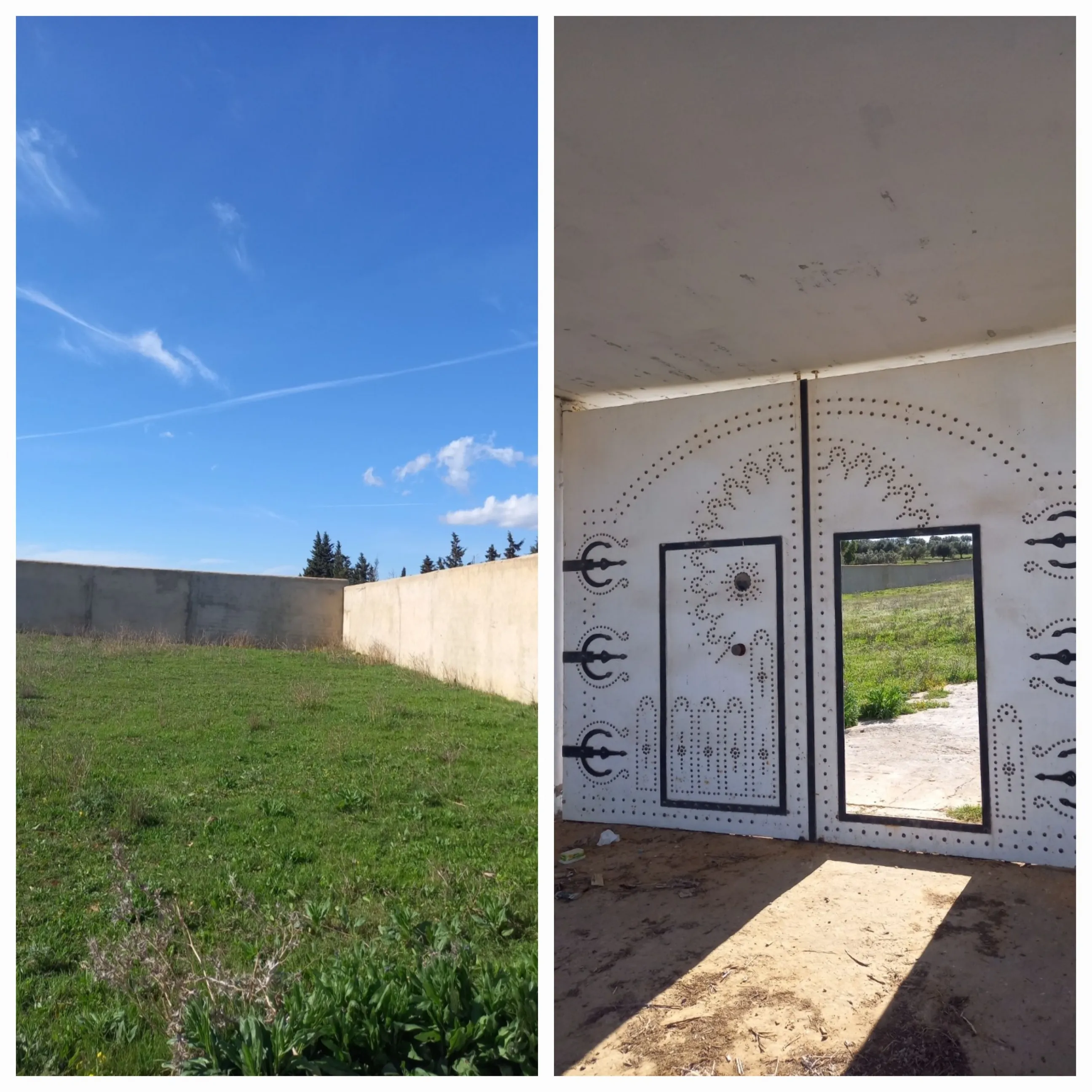 Forfait !PRIX TRÈS LARGEMENT NÉGOCIABLE TERRAIN ENTIÈREMENT CLÔTURÉ À HAMMAMET DE 8200M²
