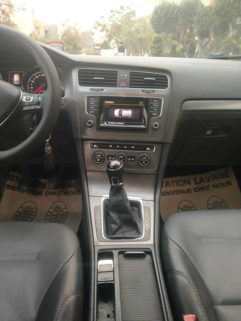 Golf7 tdi confort line importer toutes options