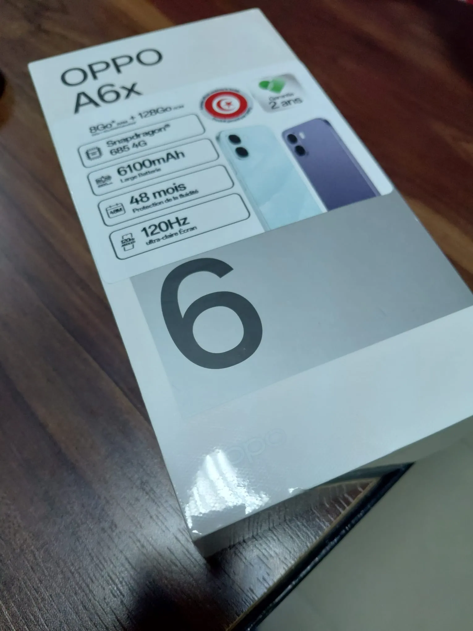 Smartphone OPPO A6x 4Go 128Go  