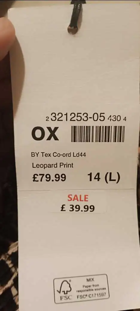 Pantalon imprimé neuf