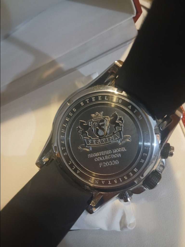 montre festina original chrono stal inxdable tele phone 53335227