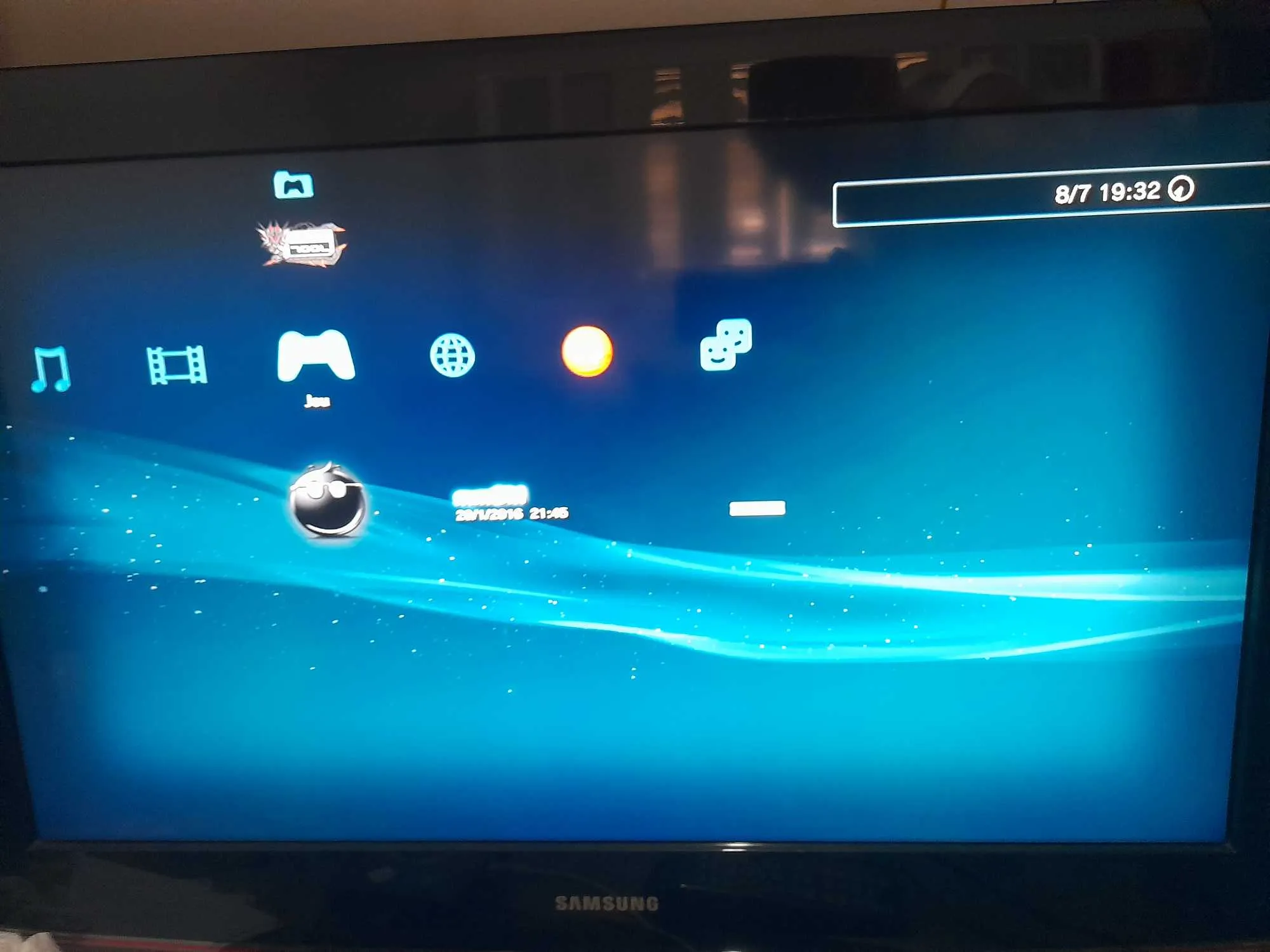Playstation 3 slim patché avec jeux 