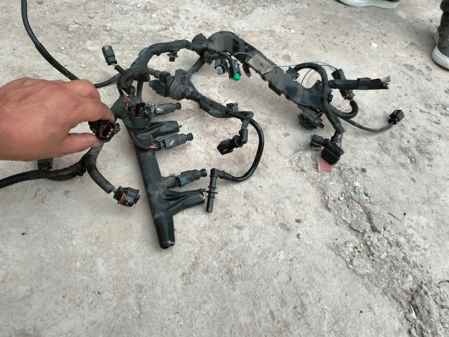 Pièces de mouteur Peugeot 208 boîte de vitesse/ collecteur d'admission/ faisceau électrique neuf