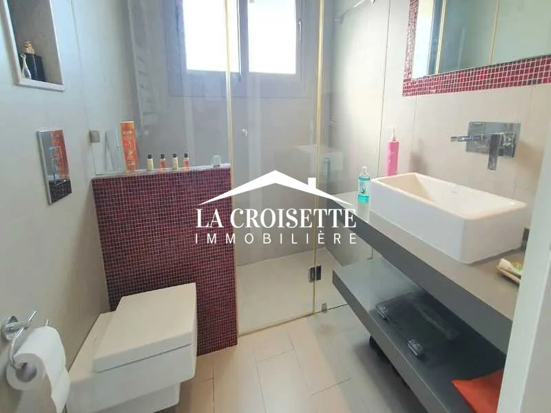 Penthouse meublé s3 avec terrasse à Gammarth MAL1176