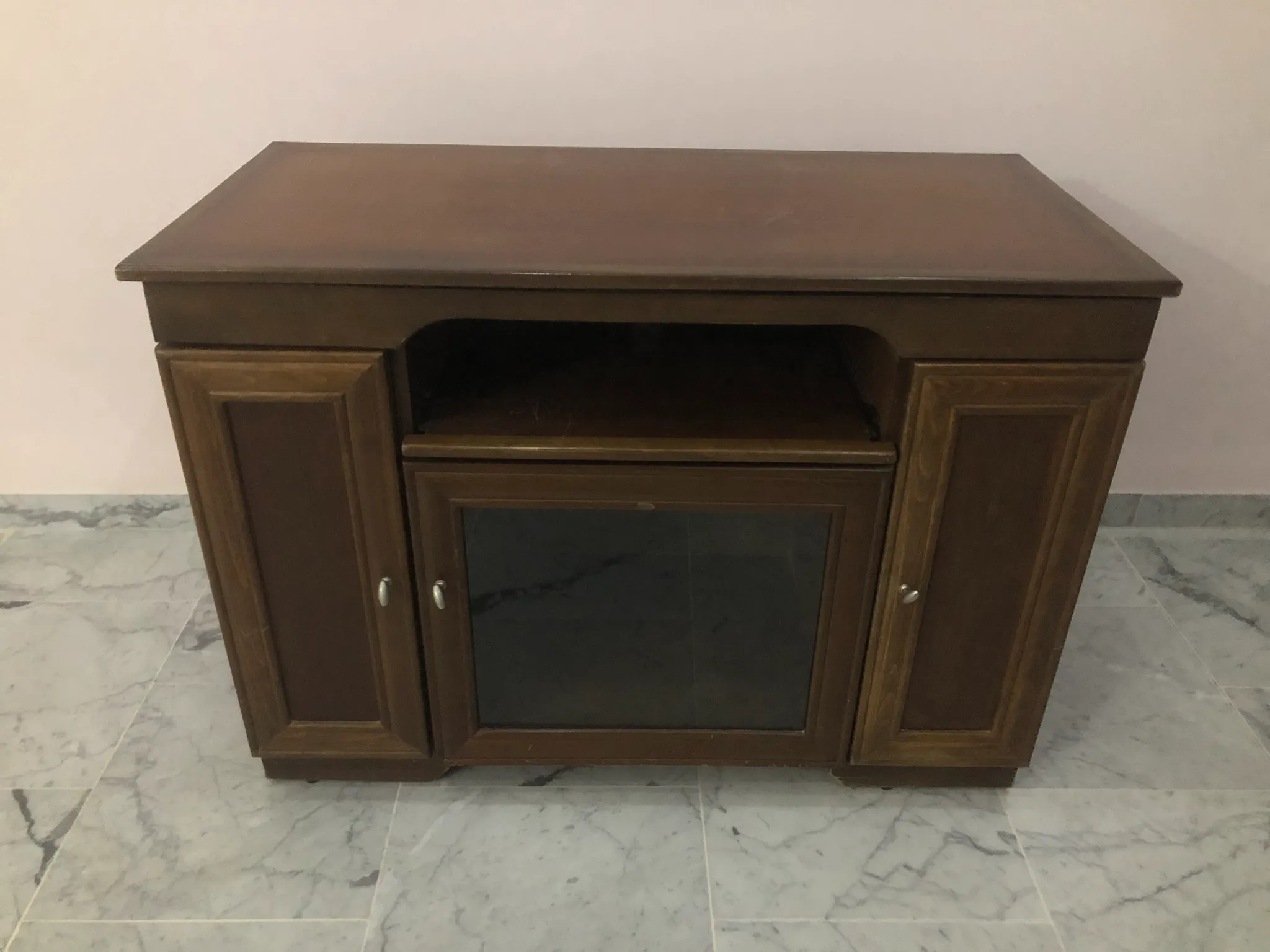 Séjour en bois massif