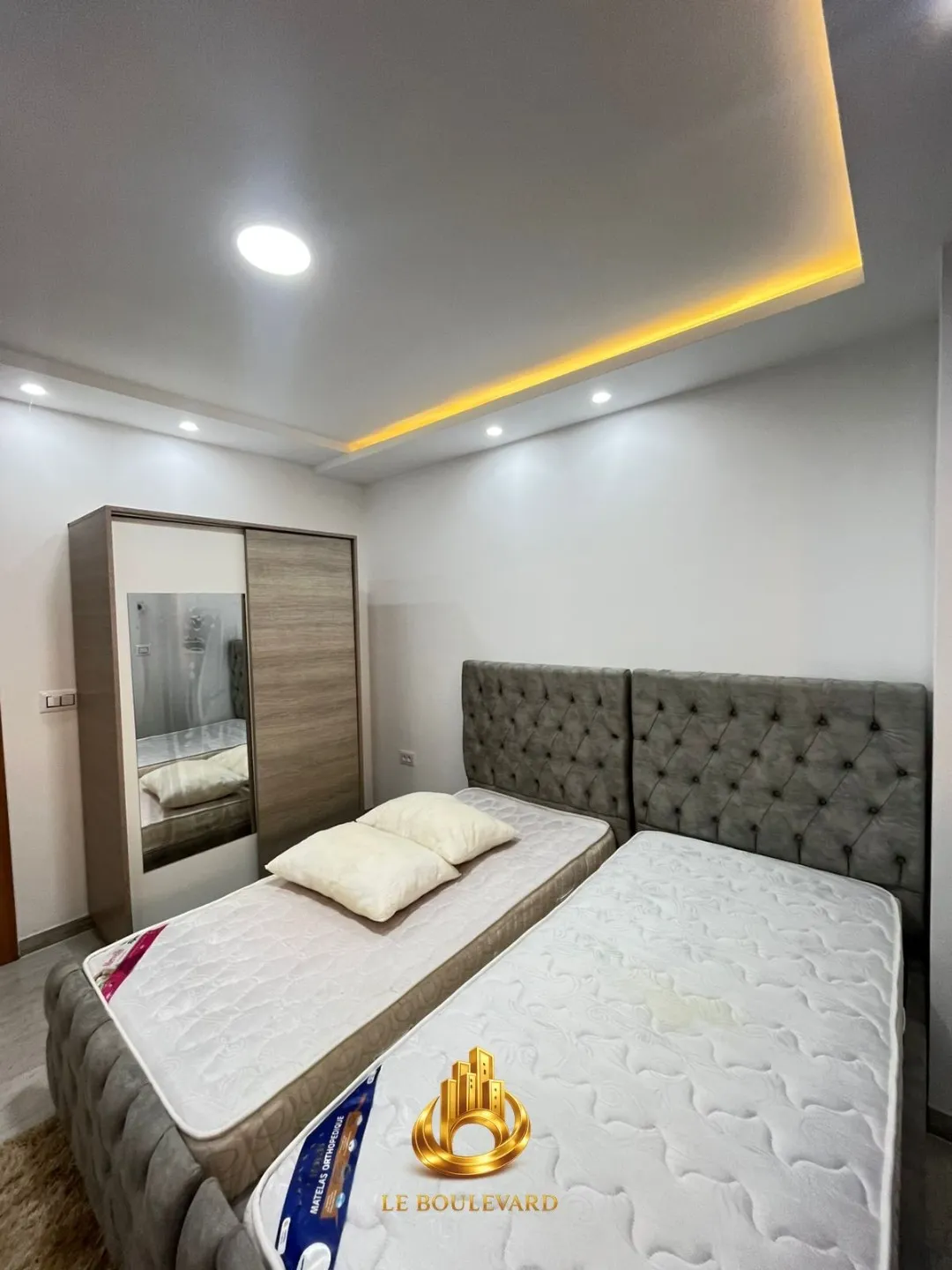 A louer Appartement S+2 meublé à Hammamet Nord