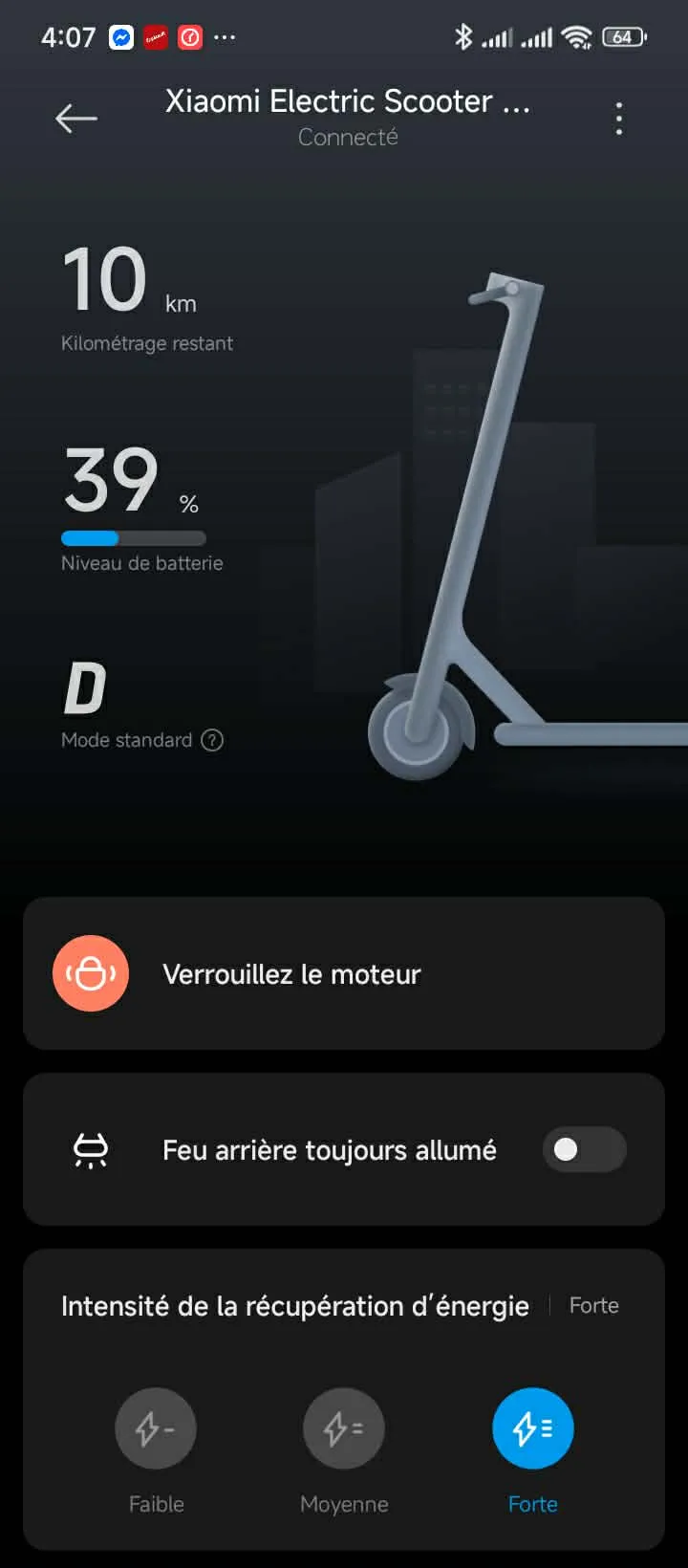 Trottinette Xiaomi 4 lite (Gen 2)