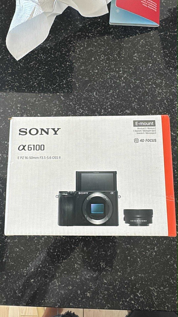 Caméras sony X6100 cachetè