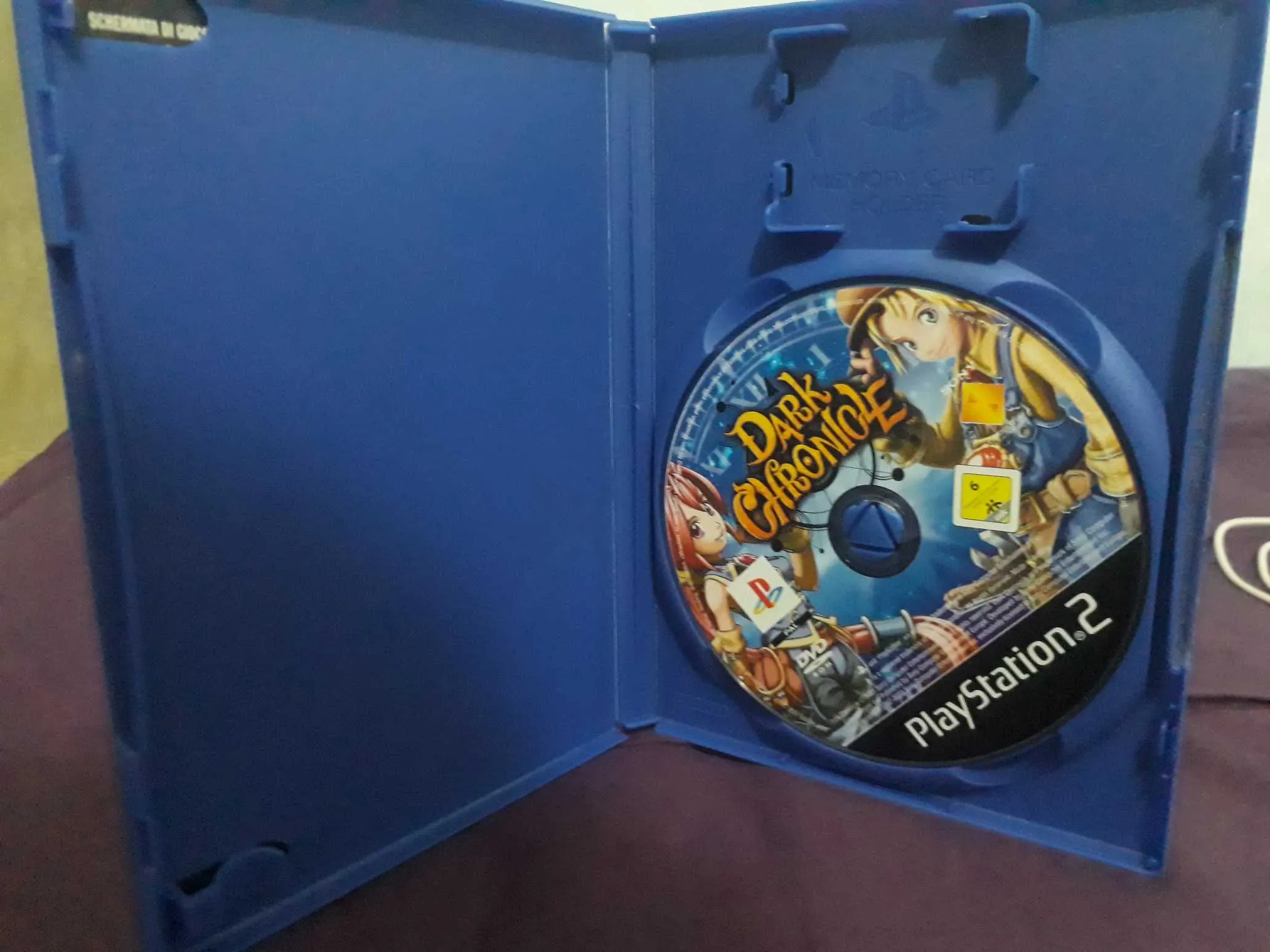 CD ps2 dark chronicle 