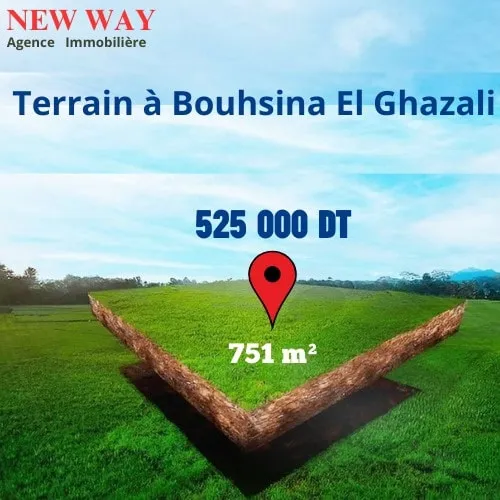 Terrain à Bouhsina el Ghazali, dans un Quartier Résidentiel