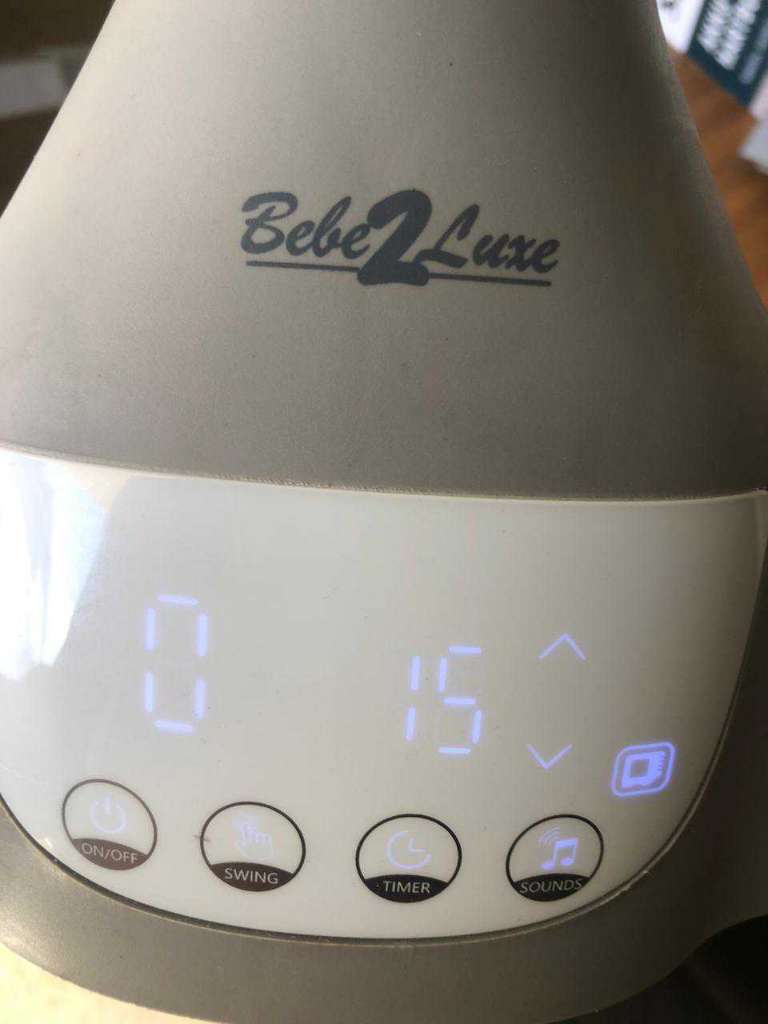Balancelle électrique marque bébé luxe