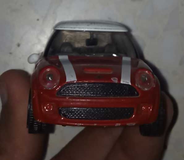 Miniature mini Cooper 