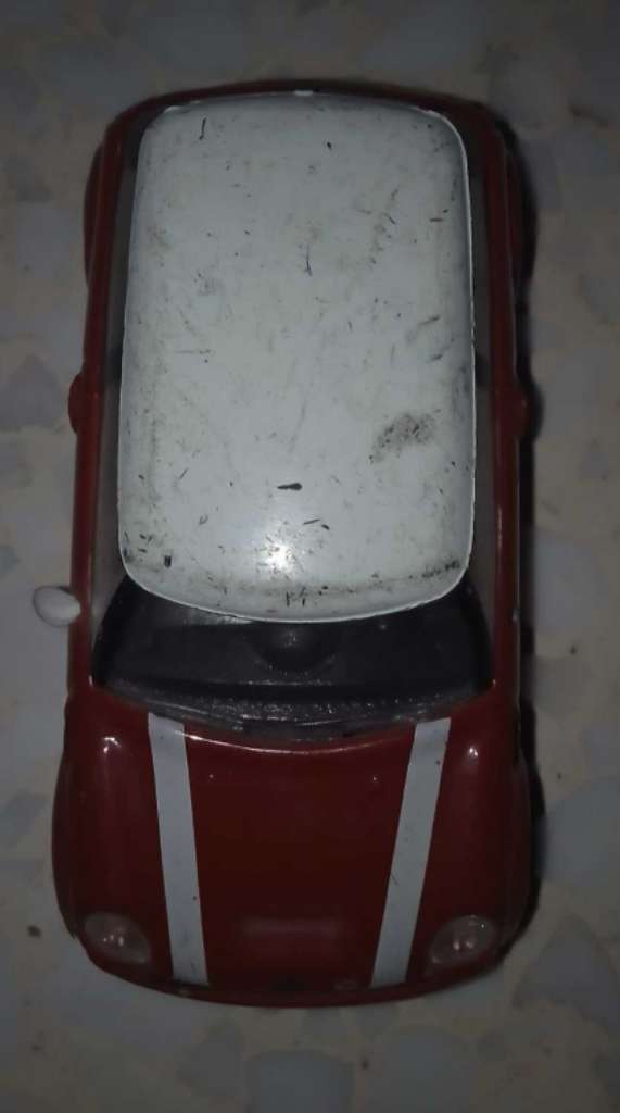 Miniature mini Cooper 