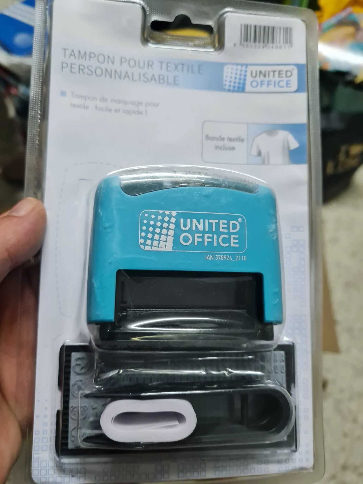 Tampon personnalisable 