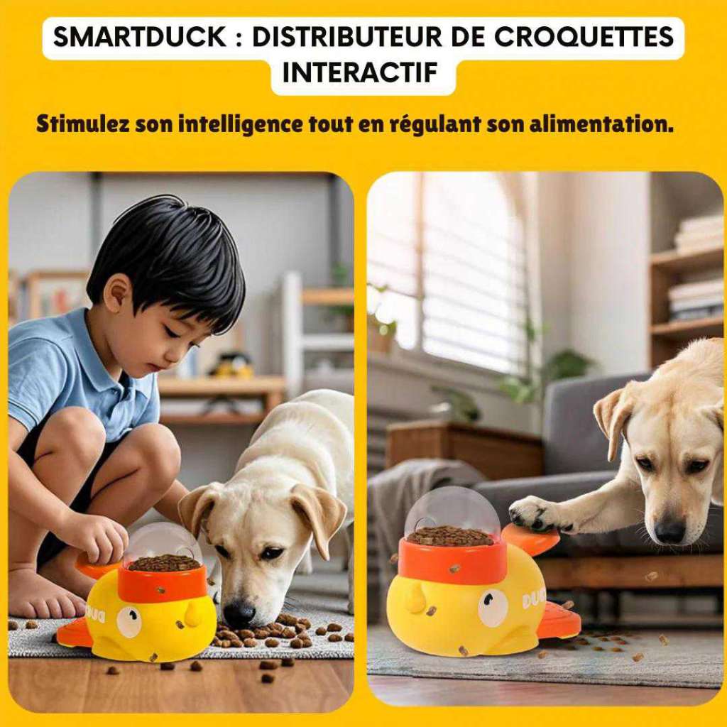 SmartDuck - Distributeur de friandises interactif