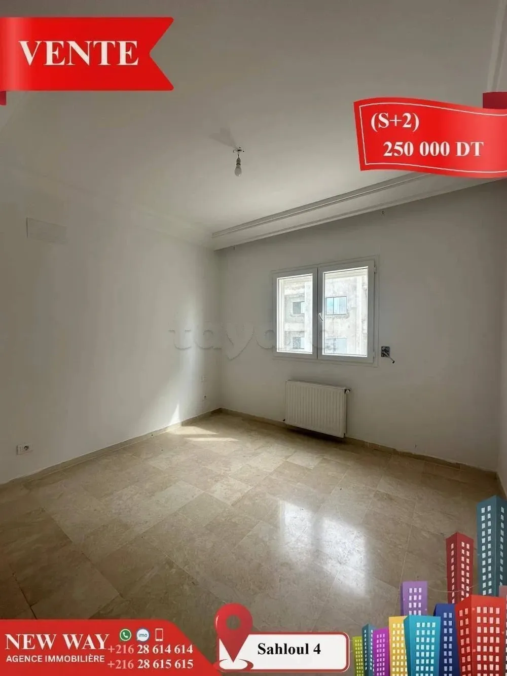 Appartement (S+2) à Sahloul 4