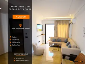Appartement S+1 Proche de la plage Location Scolaire