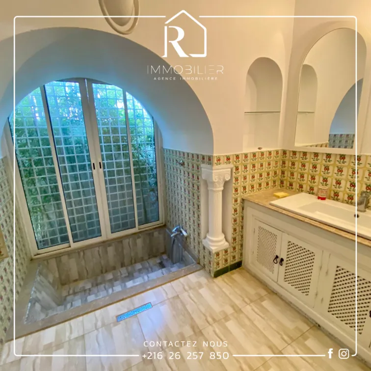 #LOcation Estivale #Hammamet Centre Villa avec #piscine de type 3S+3