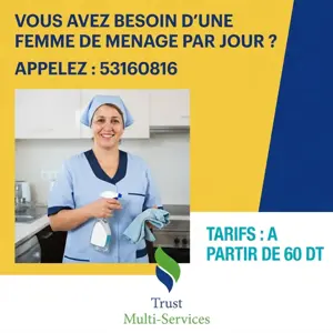 femme de menage par jour a akouda