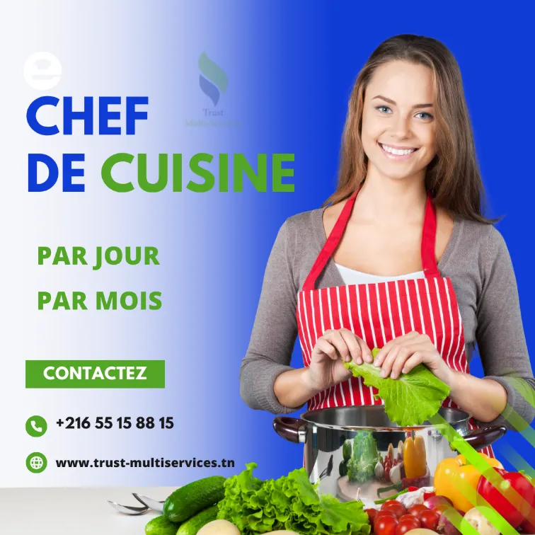 chef de cuisine a Tunis