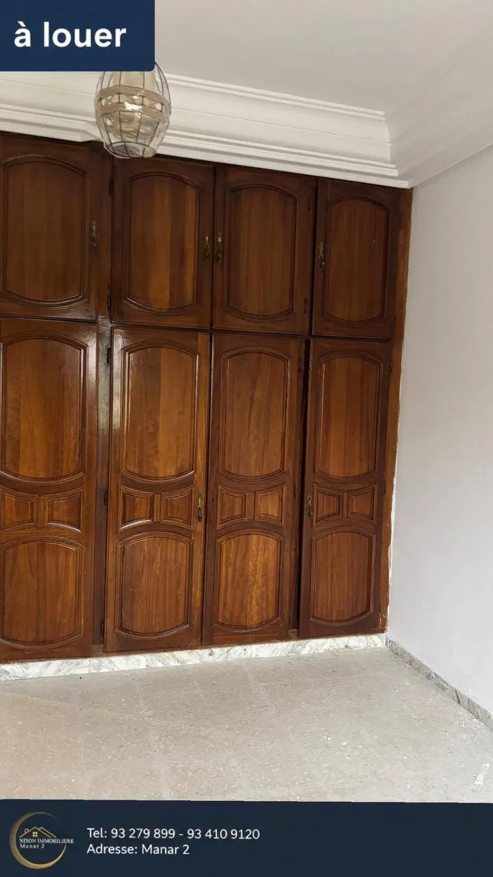 jolie étage de villa