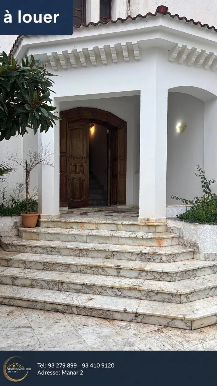 jolie étage de villa