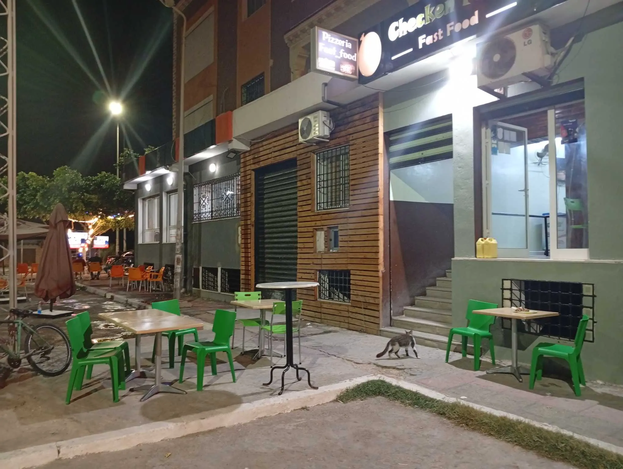Fond commerce pizzeria