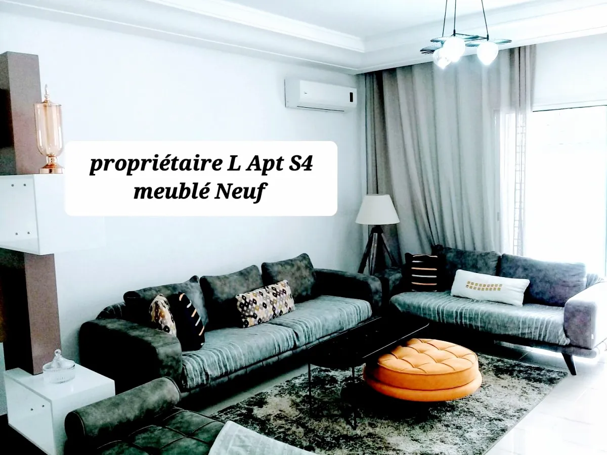 Excellent S4 meublé Neuf proche lac2 pour étranger 