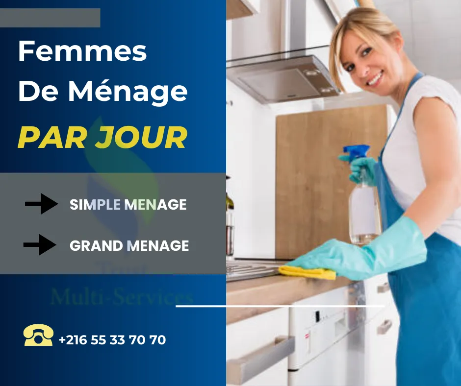 FEMME DE MENAGE PAR JOUR A LAC 2